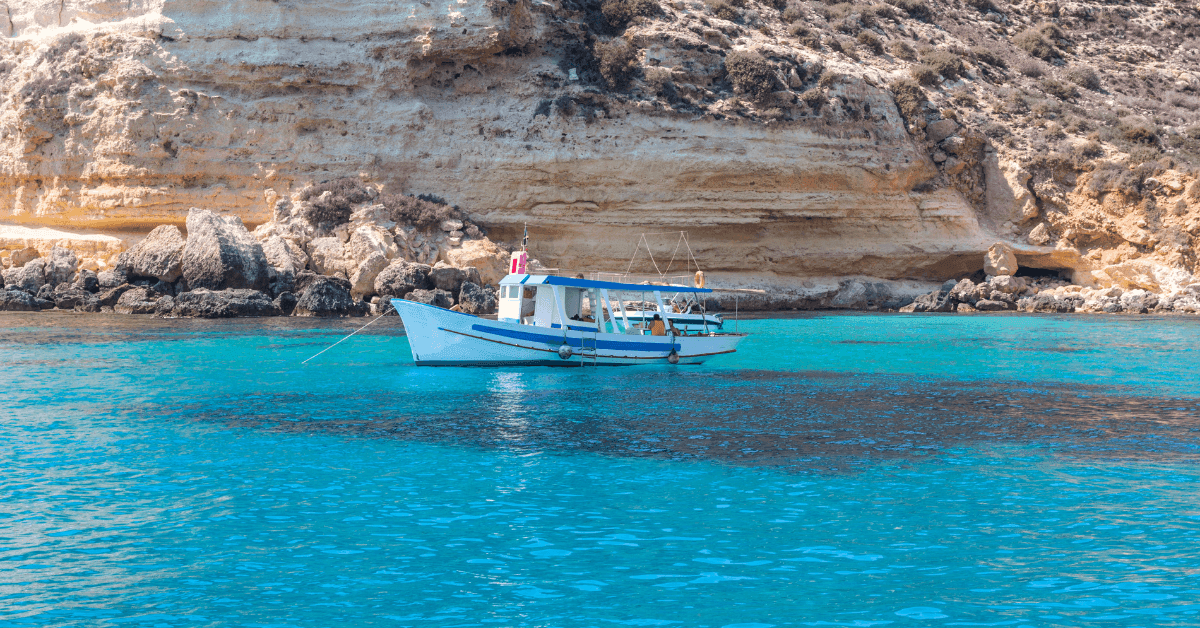 Le spiagge più belle dell'Isola di Lampedusa: foto e mappa